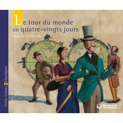 Le tour du monde en quatre-vingts jours - Petits Contes & Classiques - Jules Verne - Magnard