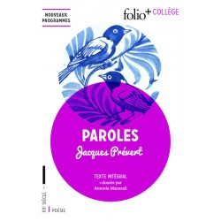 Paroles - Jacques Prévert - FOLIO