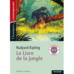 Le Livre de la jungle - Rudyard Kipling - Classiques & Contemporains N°190 - Magnard
