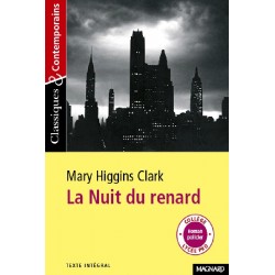 La Nuit du renard - Mary Higgins-Clark - Classiques & Contemporains N°1 - Magnard