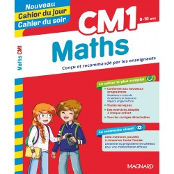 Cahier du Jour/Cahier du Soir - Maths - CM1 - 2019 - Magnard