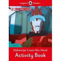 Transformers: Sideswipe Loses His Head - Activity Book - Ladybird Readers