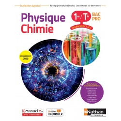 Physique Chimie - Spirales - 1re / Tle Bac Pro - Groupements 1 et 2 - 2020 - Nathan