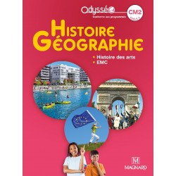 Histoire Géographie - Histoire des arts - EMC - CM2 - Odysséo - Manuel - 2020 - Magnard
