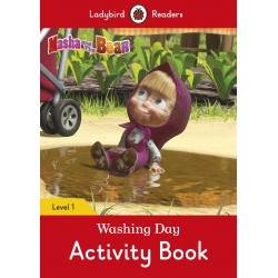 Masha and the Bear - Washing Day - Activity Book - Ladybird Readers