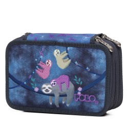 Trousse Polo Rollet Paresseux- 3 Compartiments