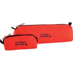 Trousse + Mini Trousse Polo Wallet - Orange