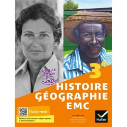 Histoire Geographie EMC 3e - Manuel - 2021 - Ivernel - Hatier