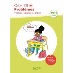 Cahier de problèmes CE1 - Vers les modèles en barres - 2022 - Hachette