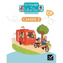 Le Voyage de Lili et Paco CP - Cahier 2 - 2023 - Hatier