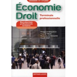 Ecomomie-Droit Tle Bac Pro tertiaires - Bertrand Lacoste
