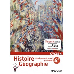 Histoire Géographie EMC 4e - Bimanuel - 2016 - Magnard