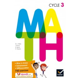 M.A.T.H. Mathématiques Cycle 3 - Manuel - 2015 - Hatier
