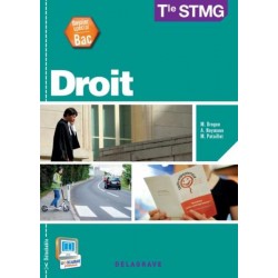 Droit Term STMG - Pochette - 2013 - Delagrave