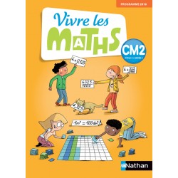 Vivre les maths CM2 - Fichier de l'élève + Mémo - 2018 - Nathan