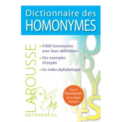 Dictionnaire Larousse des Homonymes - Larousse