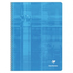 Cahier Spirales Clairefontaine 180 pages - 24*32 - 90g - Grands carreaux