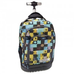 Cartable à roulettes Pantone 2 Poches 189253 - Graffiti
