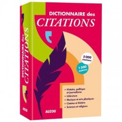Dictionnaire Auzou des Citations