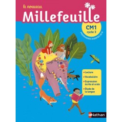 Le nouveau Millefeuille CM1 - Manuel - 2019 - Nathan